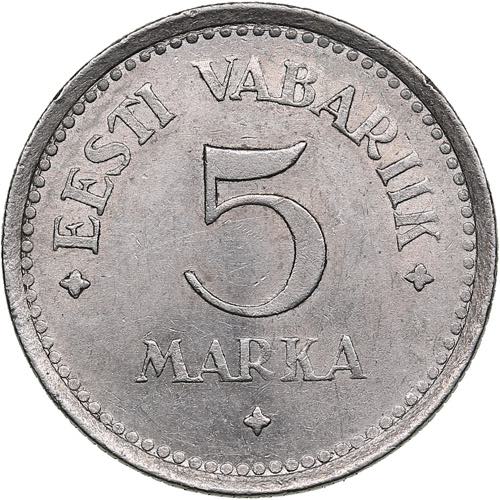 Estonia 5 marka 1922
4.86g. AU/UNC ... 
