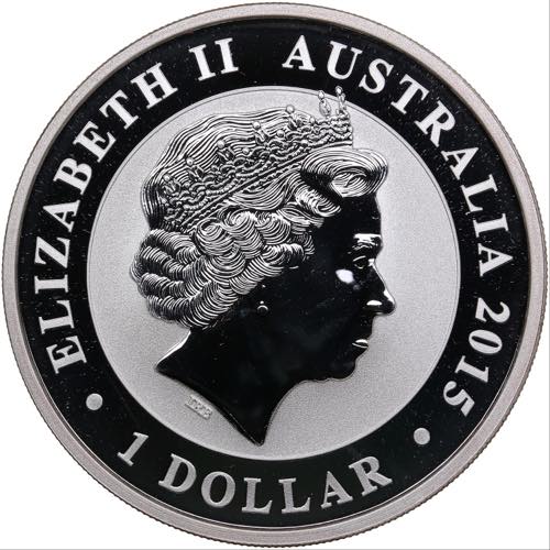 Australia 1 dollar 2015
31.32g. ... 