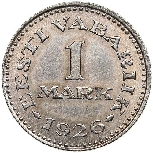 Estonia 1 mark 1926
2.56 g. AU/UNC ... 
