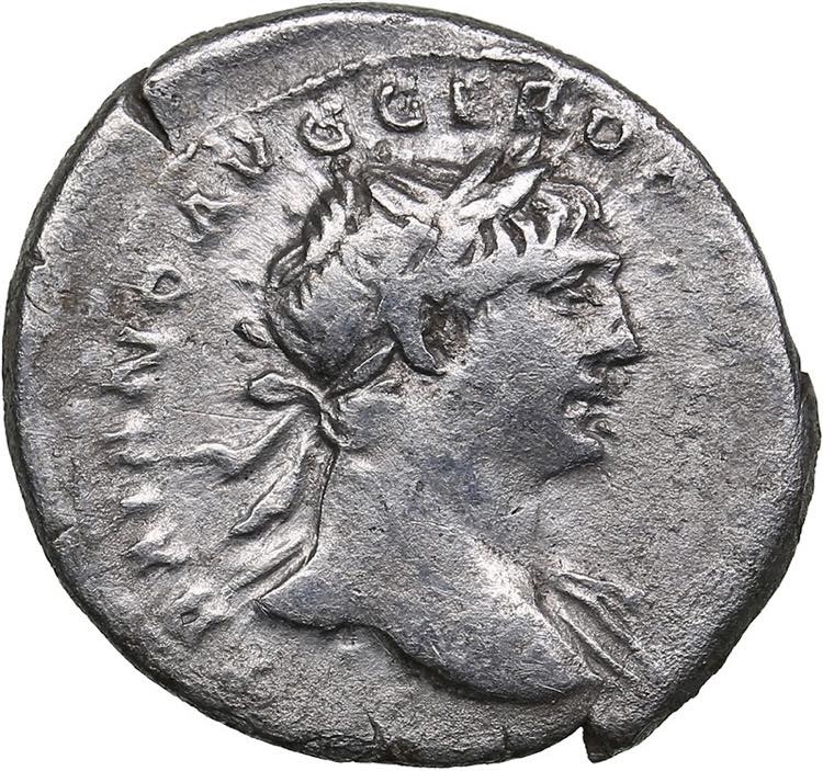 Roman Empire AR Denar 103-111 AD - ... 