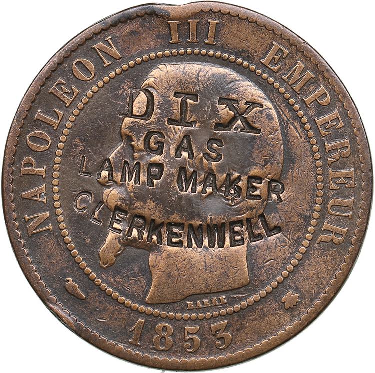 France 10 centimes 18539.38g. F/F ... 