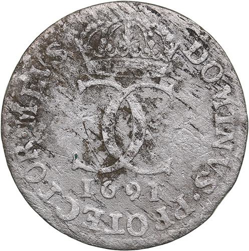 Sweden 5 öre 1691 - Karl XI ... 