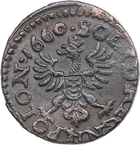 Poland Solidus 1660 - John II ... 