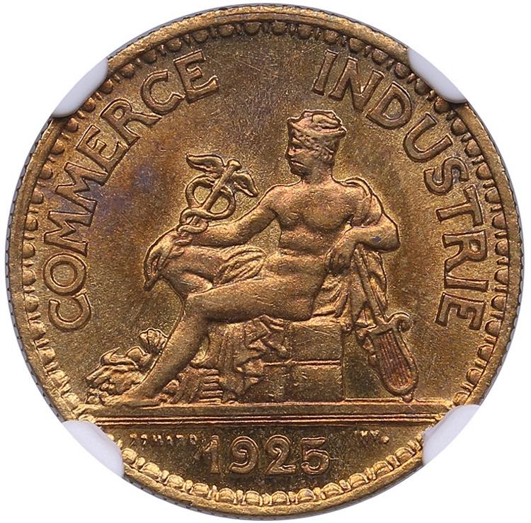 France 50 centimes 1925 - NGC MS ... 