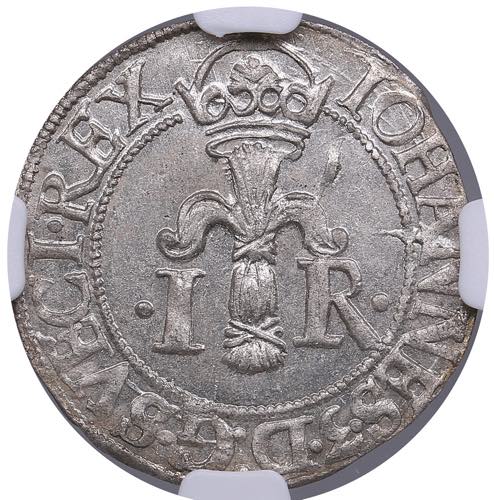 Sweden 1/2 öre 1583 - Johan III ... 