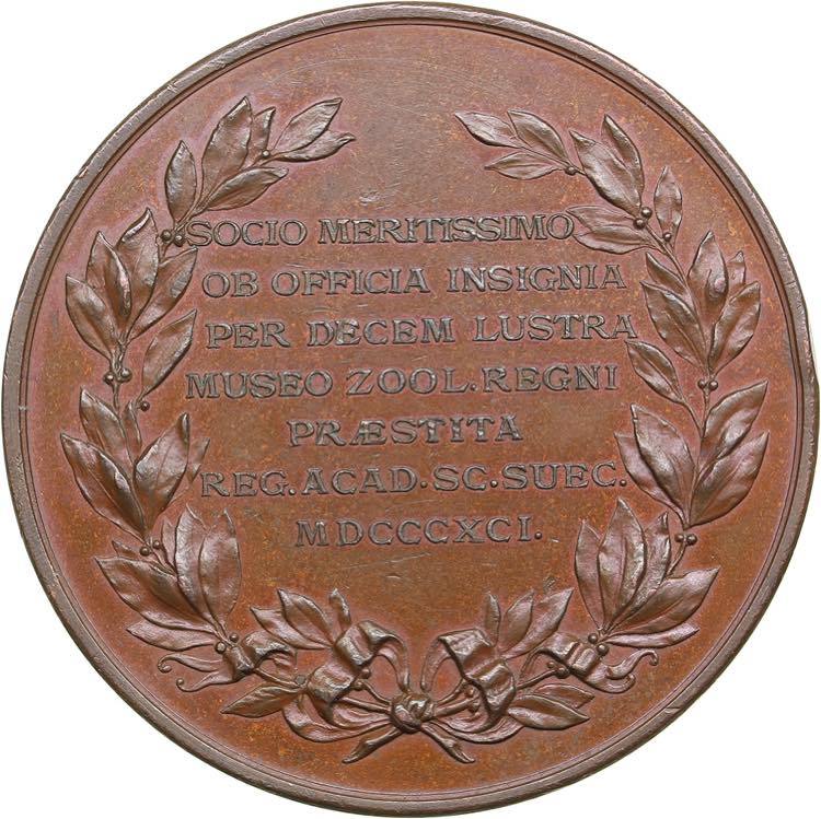 Sweden medal38.50g. 43mm.  AU/UNC ... 