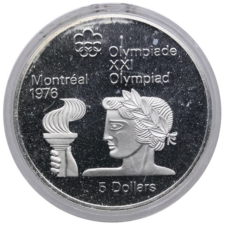 Canada 5 dollars 1974 - Olympics ... 