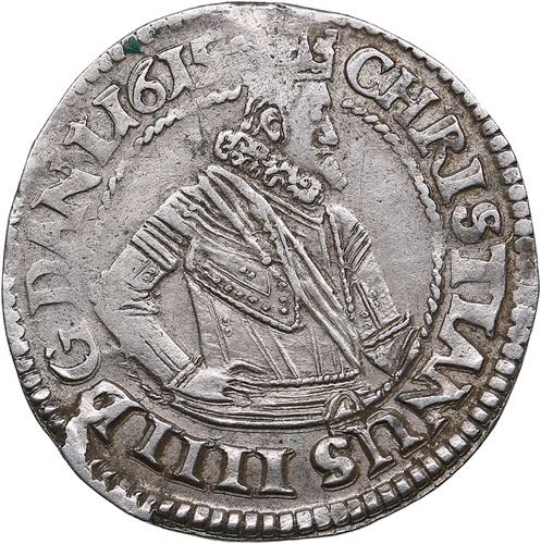 Denmark 1 mark 1615 - Christian IV ... 