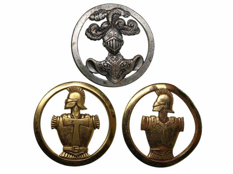 France - Army beret badges (3) ... 