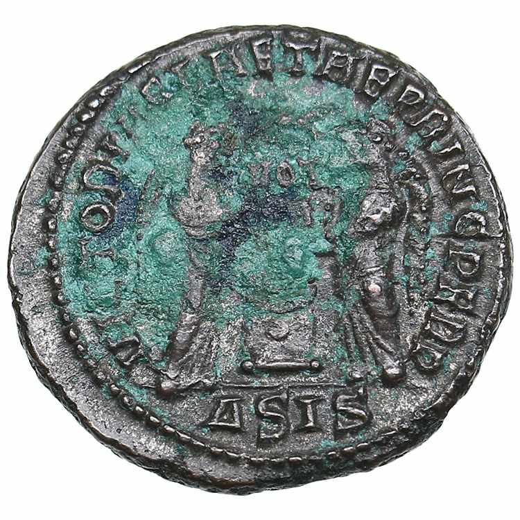 Roman Empire, Siscia Æ follis - ... 