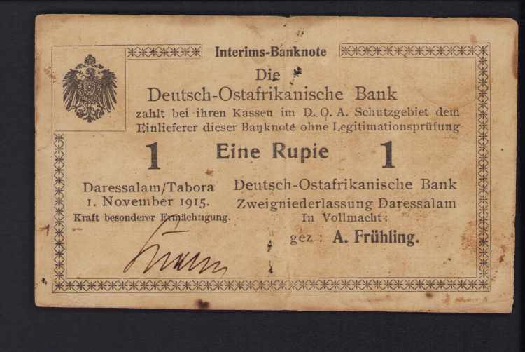 Germany, East Africa 1 rupia 1916 ... 