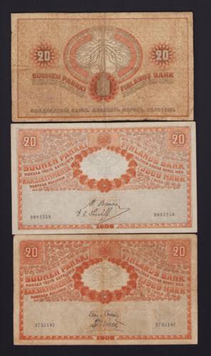 Collection of Finland, Russia 20 ... 