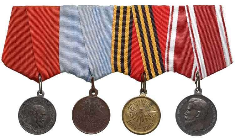 Russia bar of four Award medal In ... 