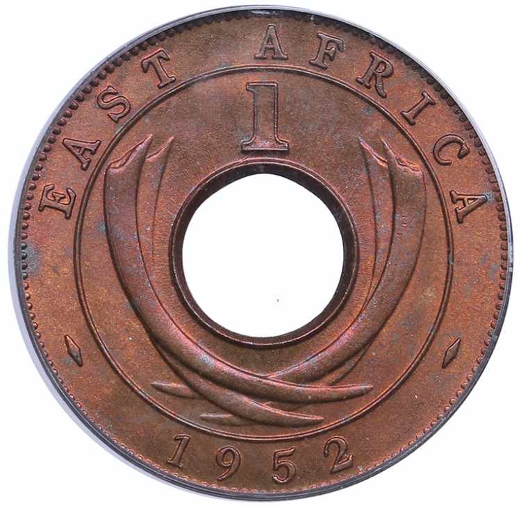 British East Africa 1 cent 1952 - ... 