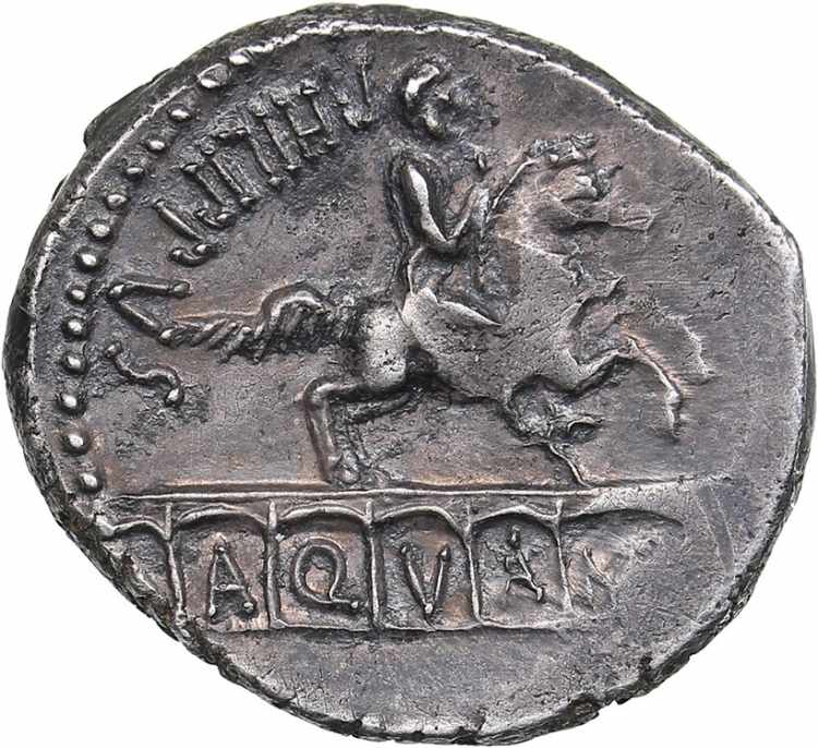 Roman Republic AR Denar - Marcia. ... 