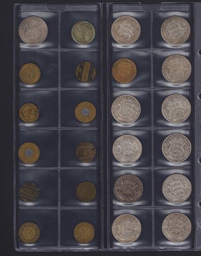 Coin Lots: Estonia, USA, zetons ... 