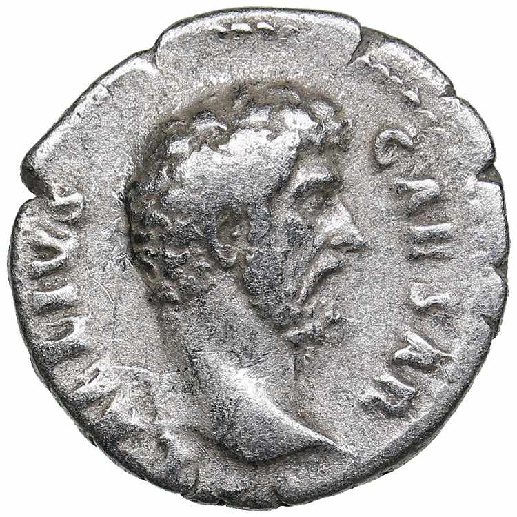 Roman Empire AR Denarius - Aelius, ... 