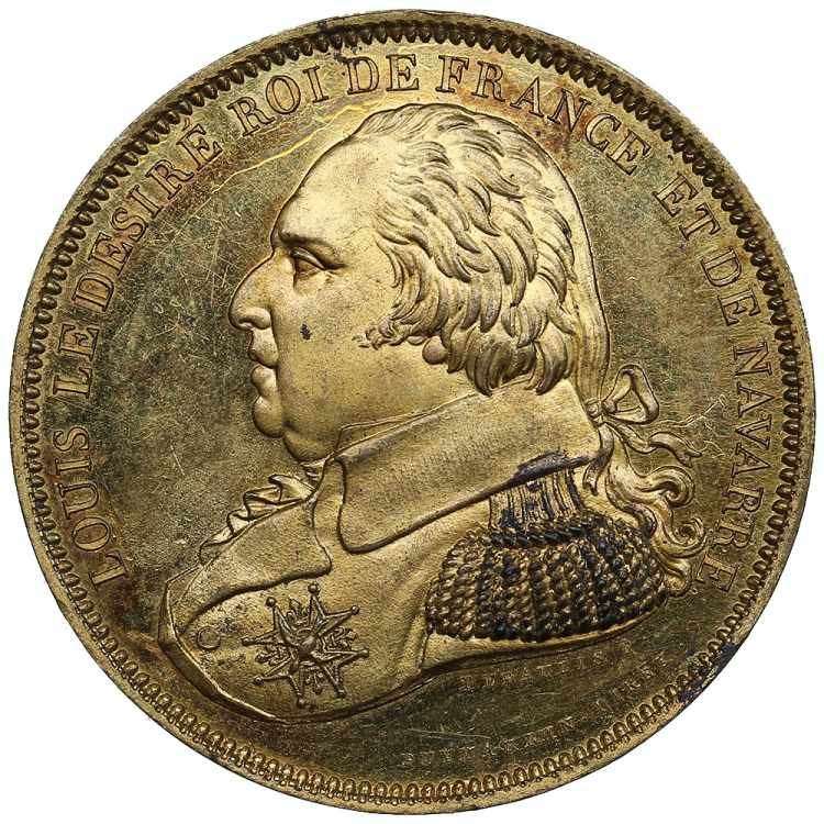 France Medal 1815 - Louis XVIII ... 