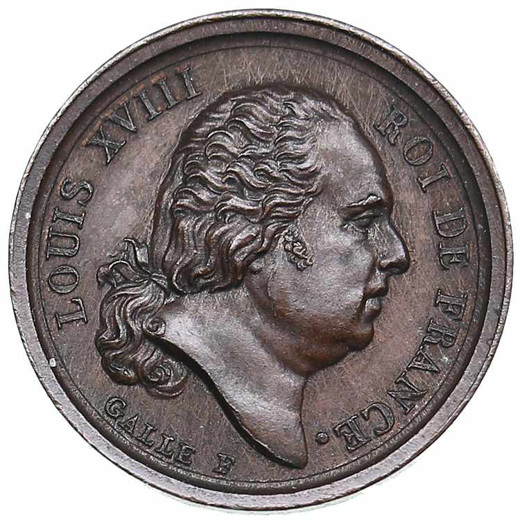 France medal 16. sept. 1824 2.35g. ... 