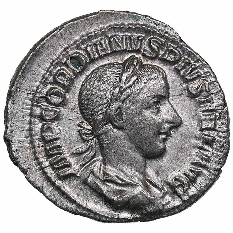 Roman Empire AR Denarius - Gordian ... 