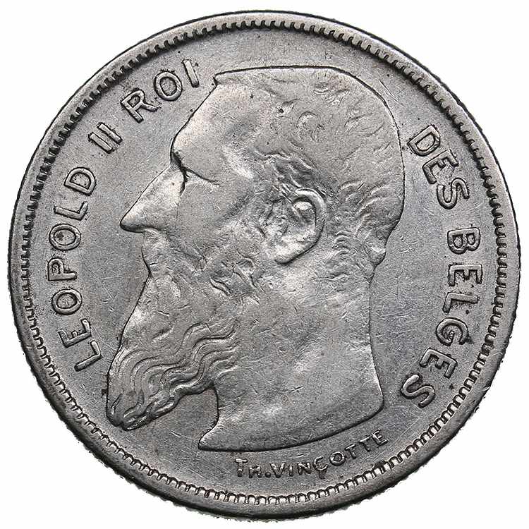 Belgium 2 francs 1904 - Léopold ... 