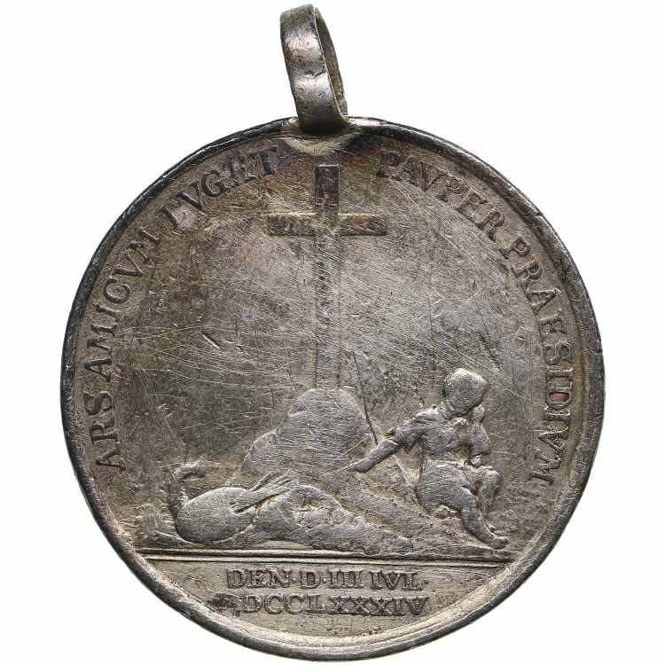 Latvia AR Memorial Medal -  Death ... 
