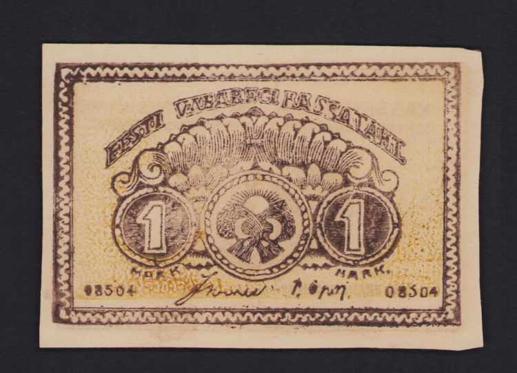 Estonia 1 mark 1919 - Forgery AU