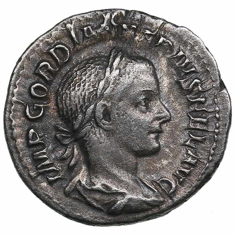Roman Empire AR Denarius - Gordian ... 