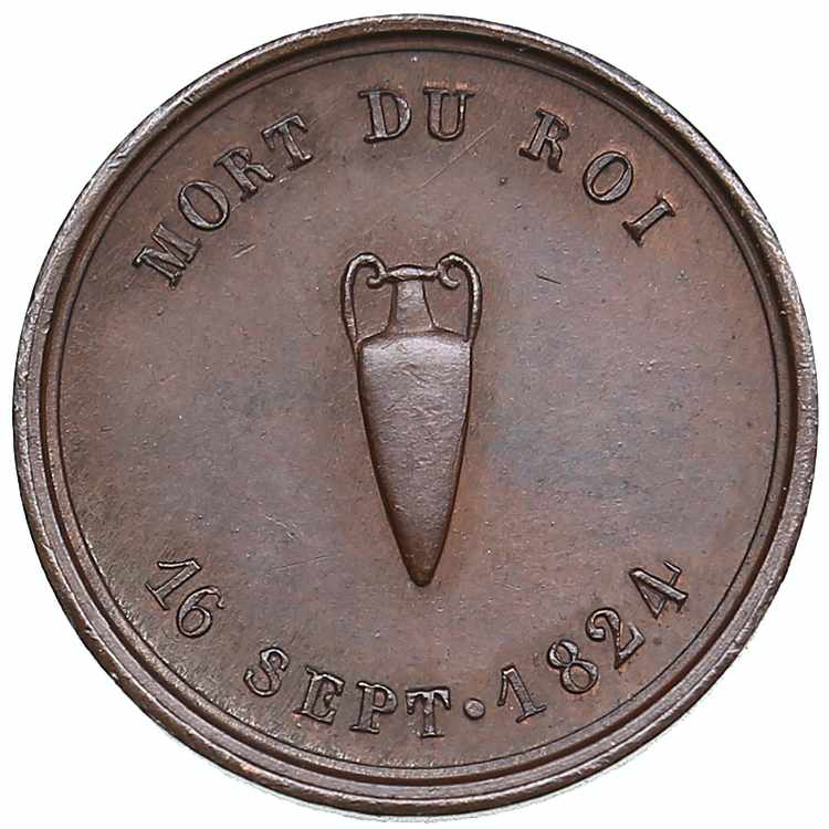 France medal 16. sept. 1824 2.35g. ... 