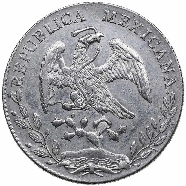 Mehhiko 8 reales 1895 27.13 g. ... 