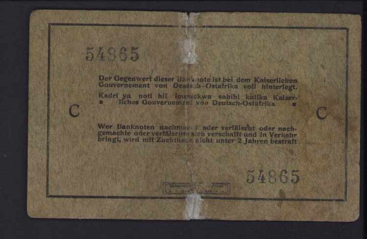 Germany, East Africa 5 rupien 1915 ... 