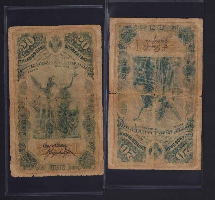 Collection of Finland, Russia 20 ... 