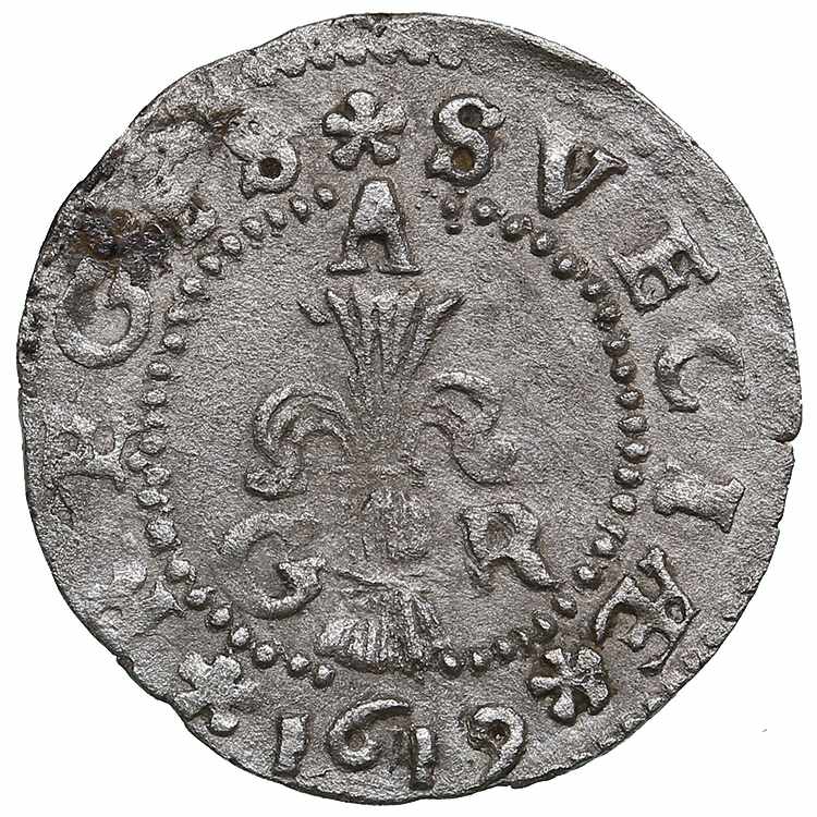 Sweden 1 öre 1619 - Gustav II ... 