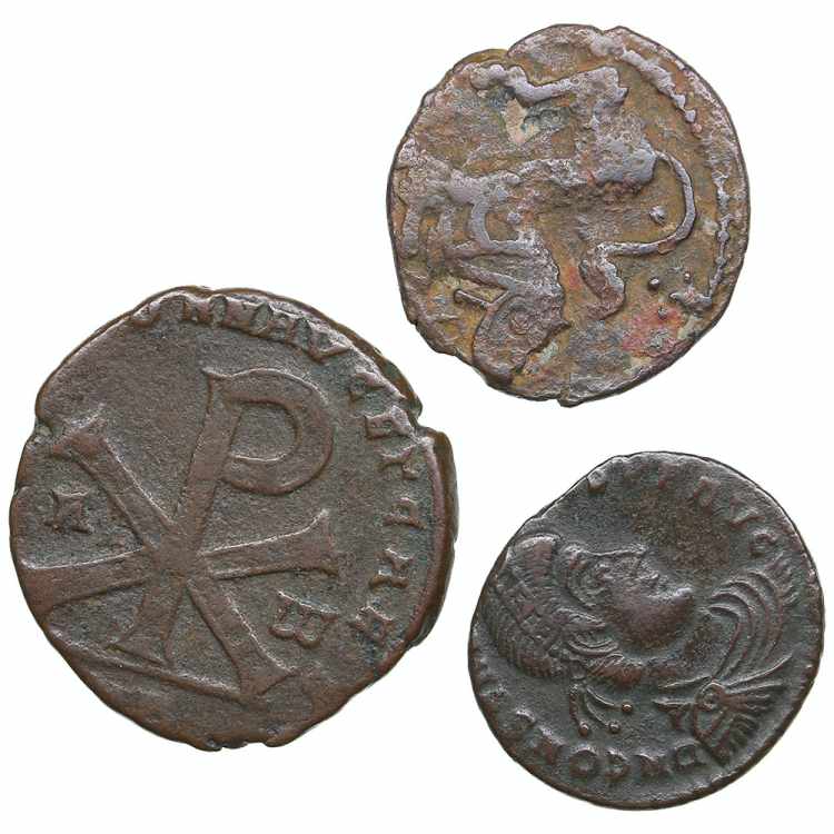 Roman and Ancient India coins (3) ... 