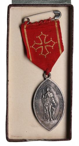 France - Old Religious Medal Saint ... 