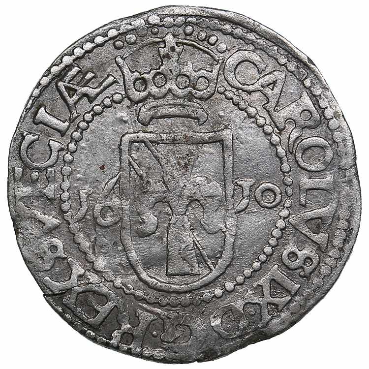 Sweden 2 öre 1610 - Karl IX ... 