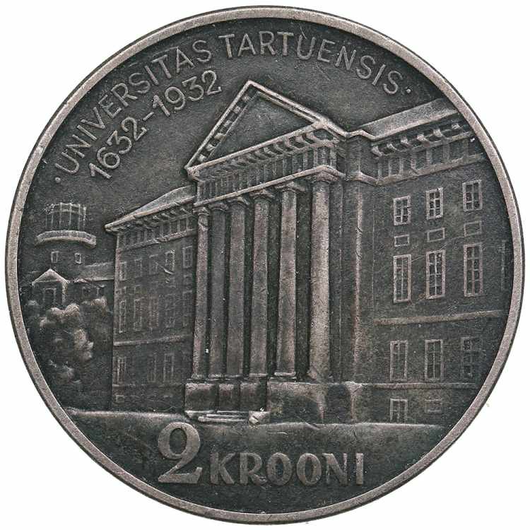 Estonia 2 krooni 1932 - Tartu ... 