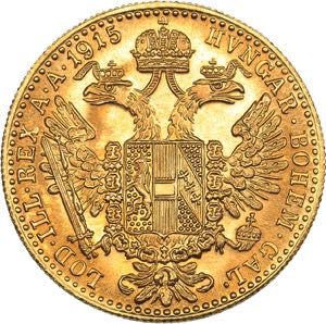 Austria Ducat 1915
3.48 g. UNC/UNC Mint ... 