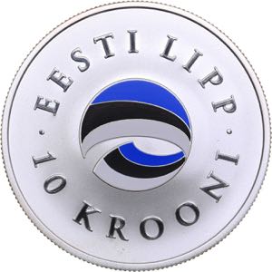 Estonia 10 krooni 2004 - ... 