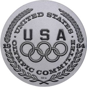 USA medal Olympics 1984
46.53 g. 46mm. ... 