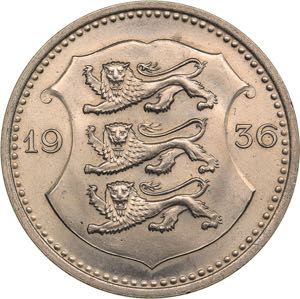 Estonia 50 senti 1936
7.54 g. UNC/UNC Mint ... 