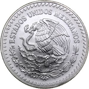 Mexico 1 OnZa Plata 1995
30.71 g. UNC