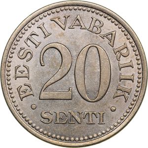 Estonia 20 senti ... 