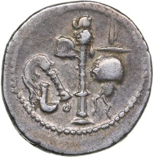 Roman Empire AR Denarius - Julius Caesar ... 