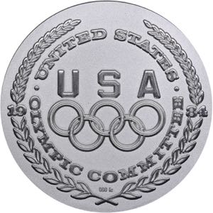 USA medal Olympics 1984
46.66 g. 46mm. ... 