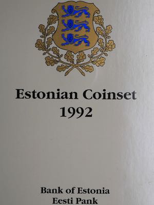 Estonian coins set ... 