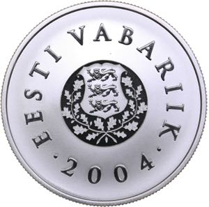 Estonia 10 krooni 2004 - Estonian Flag
28.28 ... 