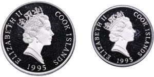 Cook Islands coins set 1995 Olympics
Pt ... 
