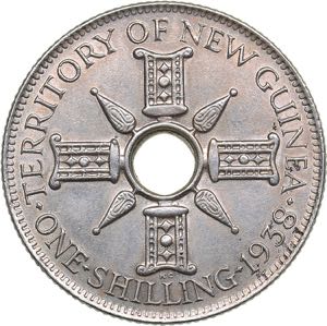New Guinea Shilling 1938 ... 
