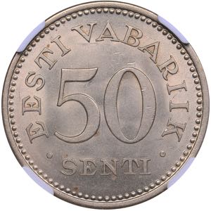 Estonia 50 senti 1936 ... 